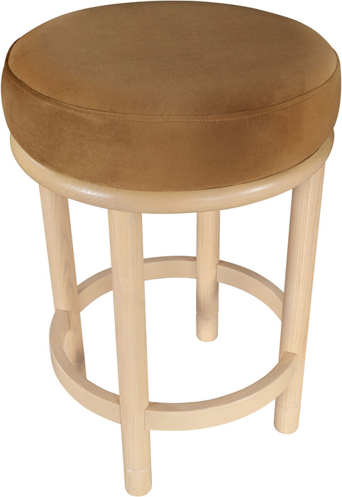 Monette - Counter Stool With Natural Base
