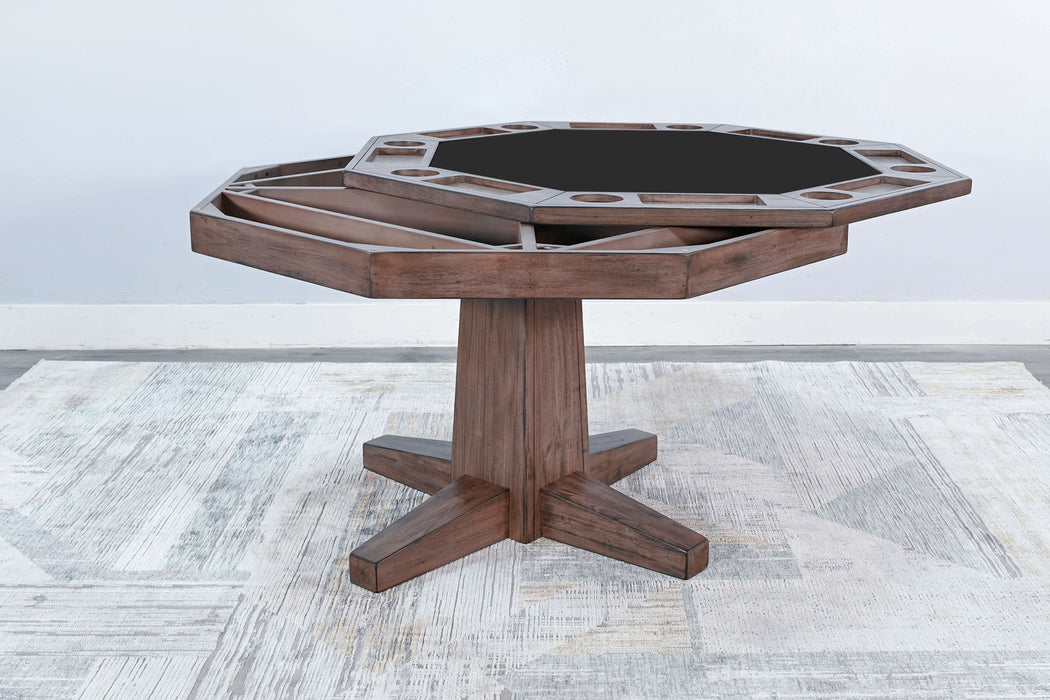 Doe Valley - Reversible Game And Dining Poker Table - Buckskin