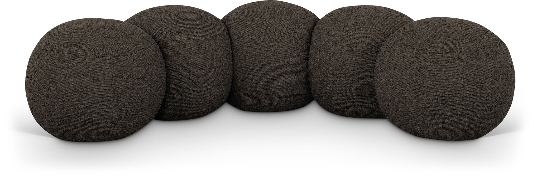 Apollo - Boucle Fabric Bench