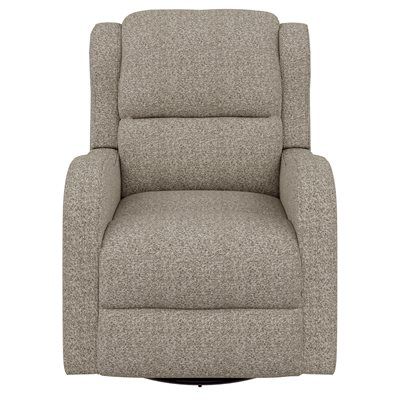 Henry - Manual Swivel Glider Recliner - Speckled Brown