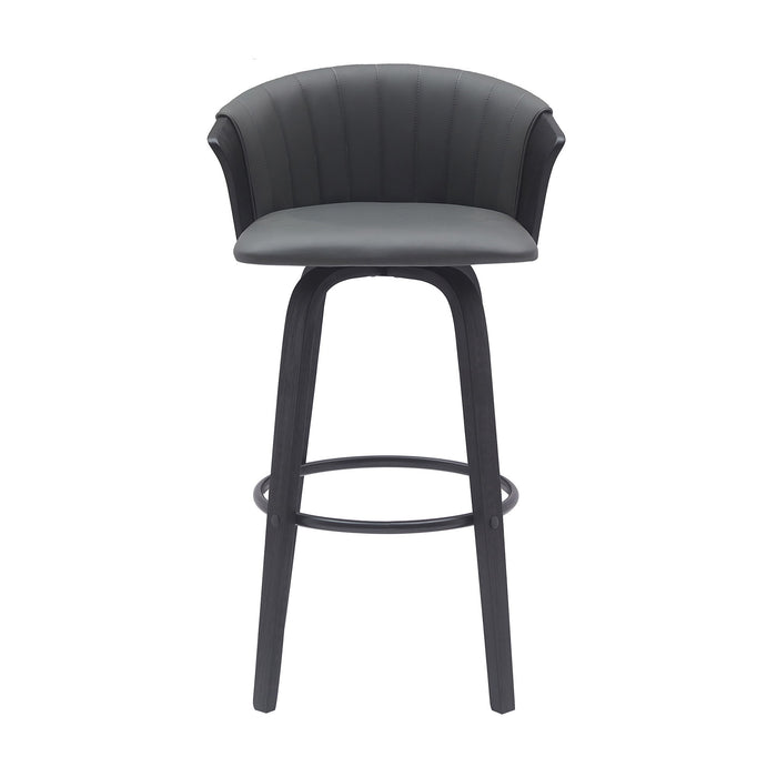 Diana - Swivel Wood Stool