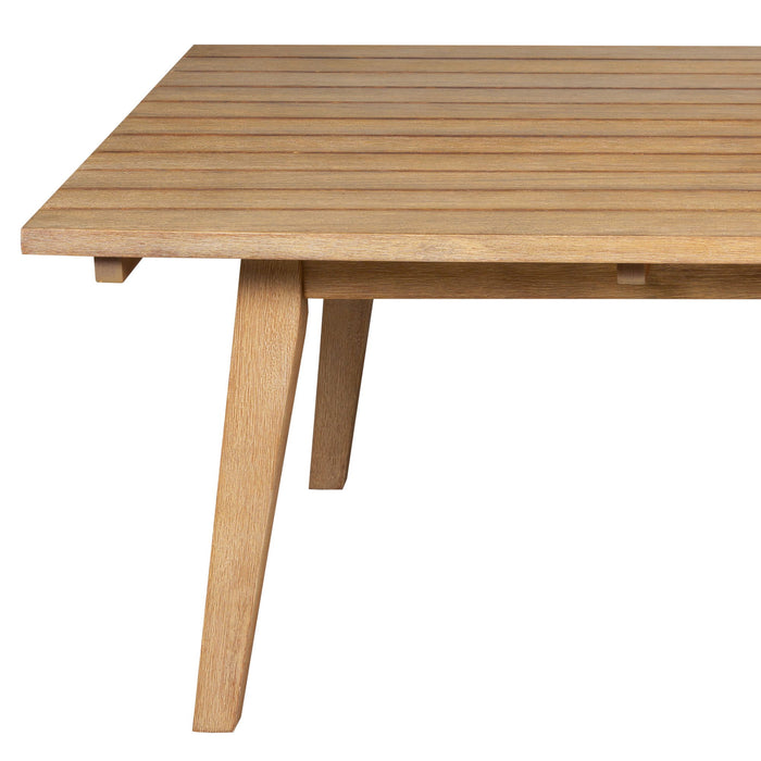 Cypress - Outdoor Patio Coffee Table - Blonde Eucalyptus