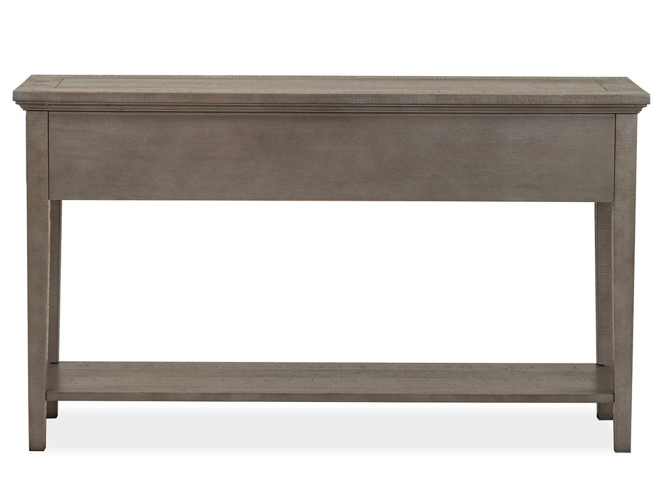 Paxton Place - Rectangular Sofa Table - Dovetail Grey