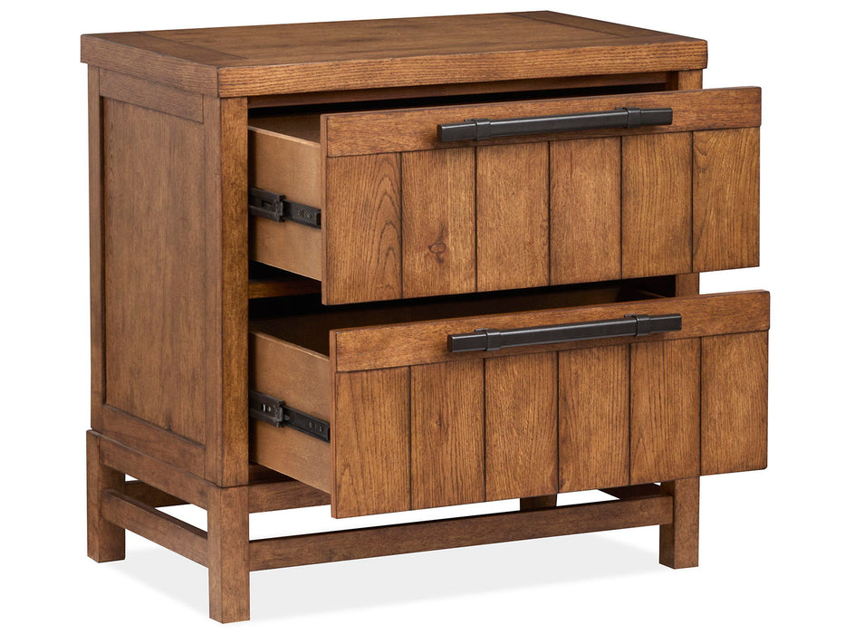 Conway - Drawer Nightstand - Honey Wheat