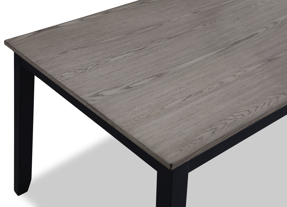 Eloise - 7 Piece Dinette Set - Charcoal / Gray