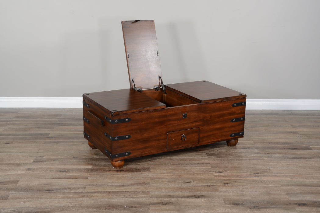 Santa Fe - Trunk Coffee Table - Dark Chocolate
