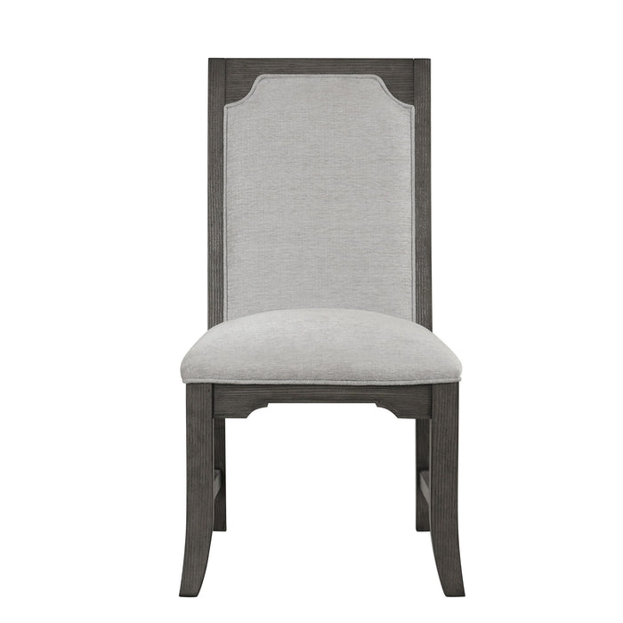 Lisbon - Dining Side Chair (Set of 2) - Gray