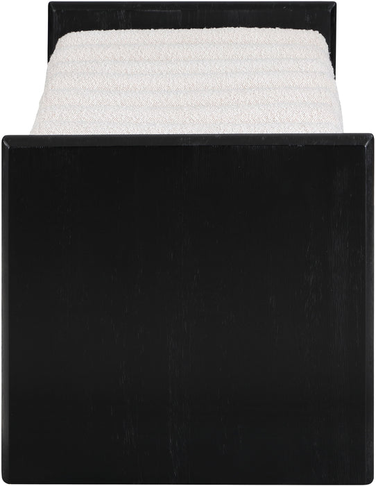 Waverly - Bench With Black Frame