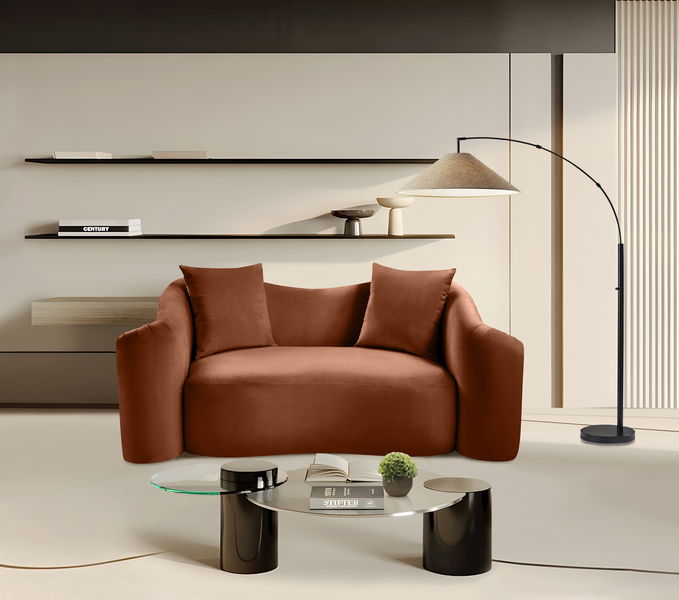 Destin - Velvet Loveseat