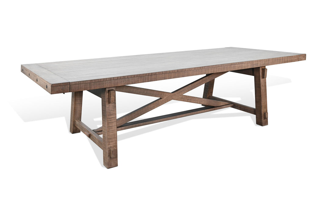Extension - Dining Table With Leaves - Desert Rock