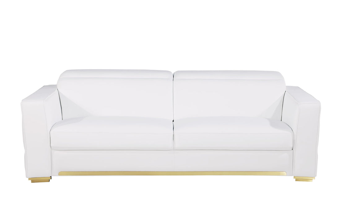 1120 - Leather Living Room Set