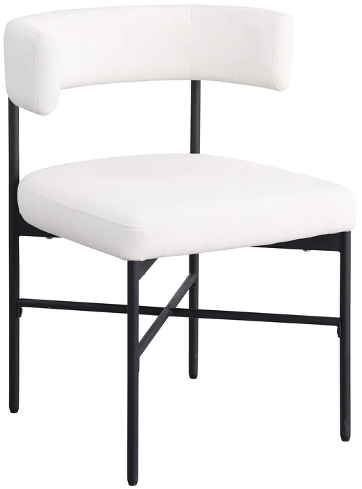 Rivage - Durable Dining Chair With Black Frame (Set of 2)