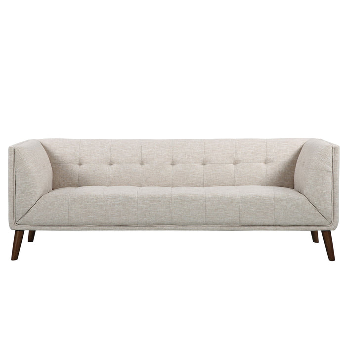 Hudson - Mid-Century Button - Tufted Sofa