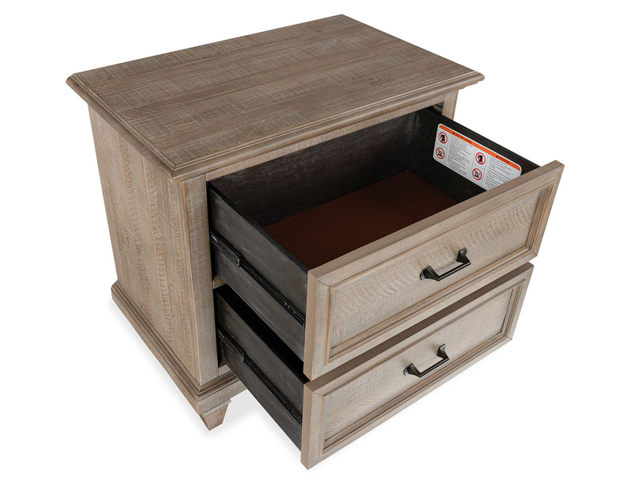 Lancaster - Drawer Nightstand - Dovetail Grey