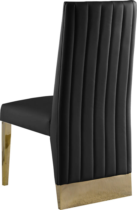 Porsha - Dining Chair (Set of 2) - Gold Base