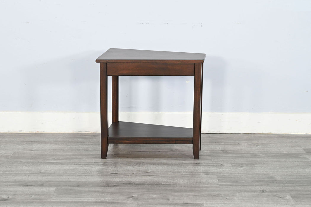Chair Side Table - Coffee Bean / Dark Brown