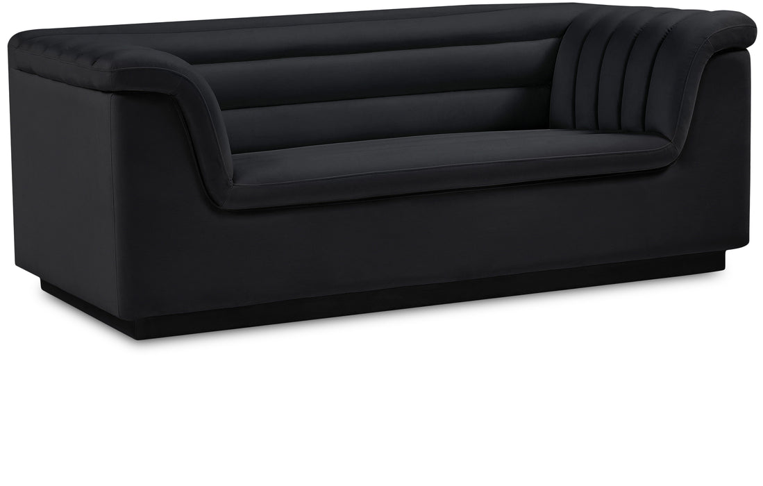Cascade - Velvet Loveseat
