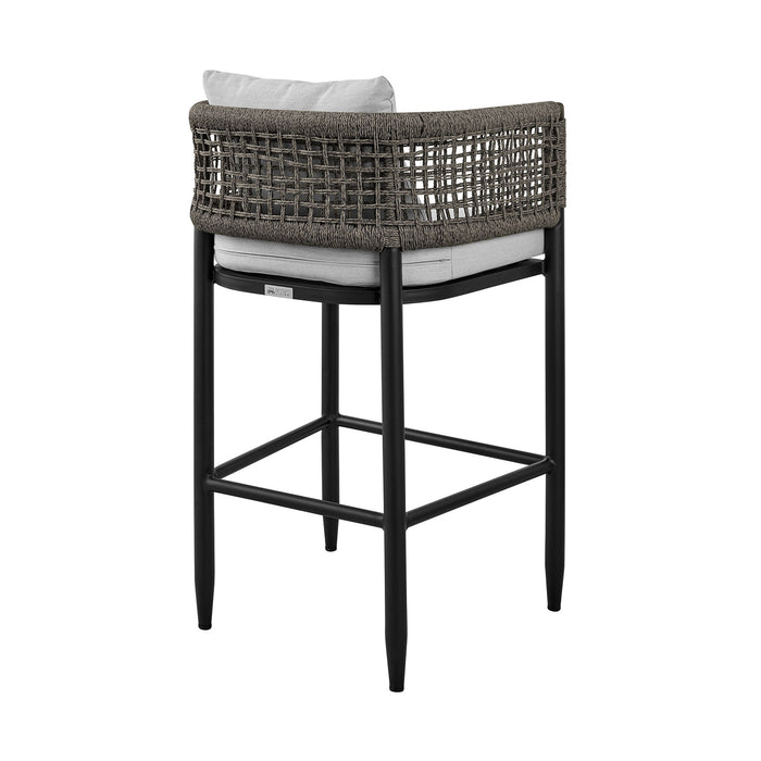 Alegria - Outdoor Patio Bar Stool With Cushions