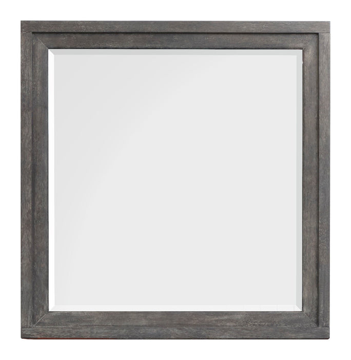 Kinsley - Portrait Mirror - Black Heron