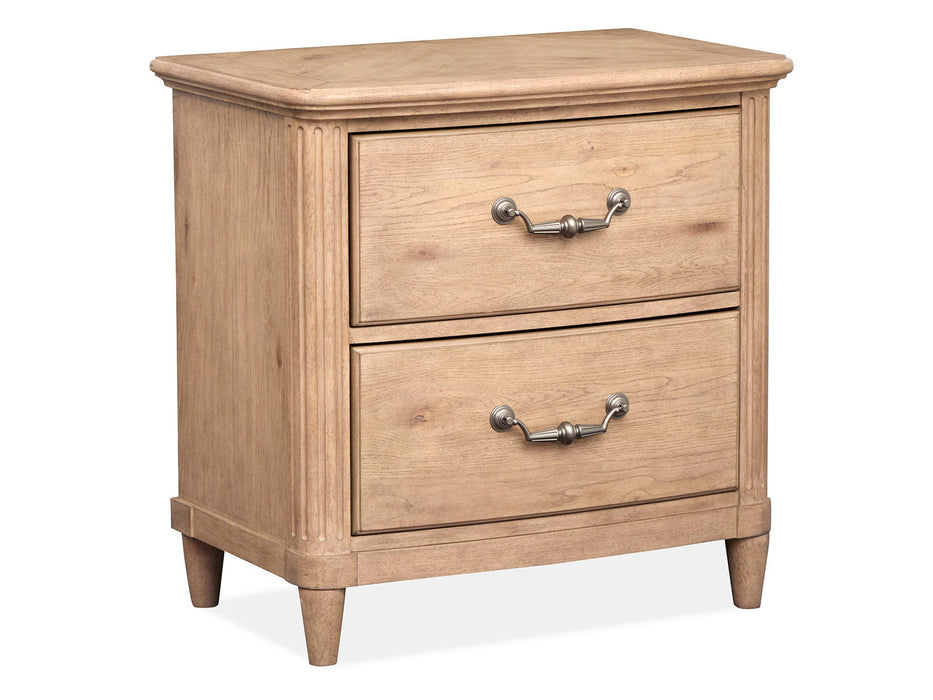 Harmony Heights - Drawer Nightstand - Belgium Wheat