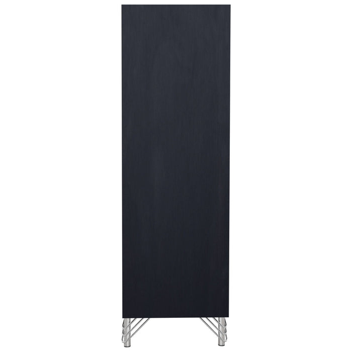 Ava - 5 Drawer Chest - Ebony