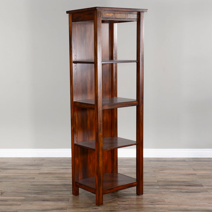 Santa Fe - Entertainment Wall Pier - Dark Chocolate