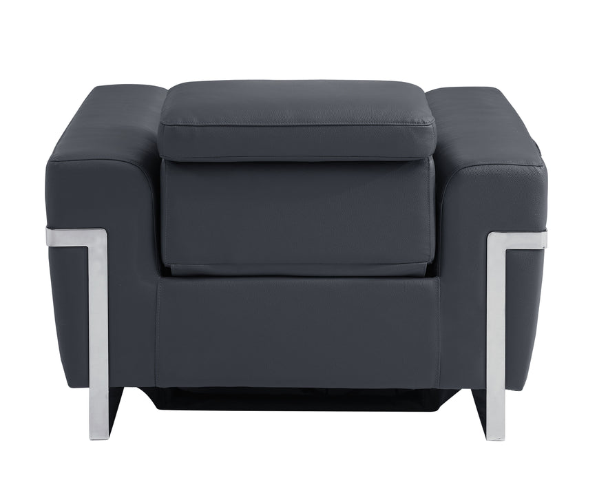 990 - Power Reclining Chair With Power Headrest