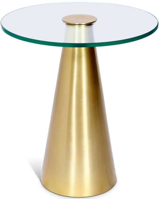Glassimo - End Table - Gold