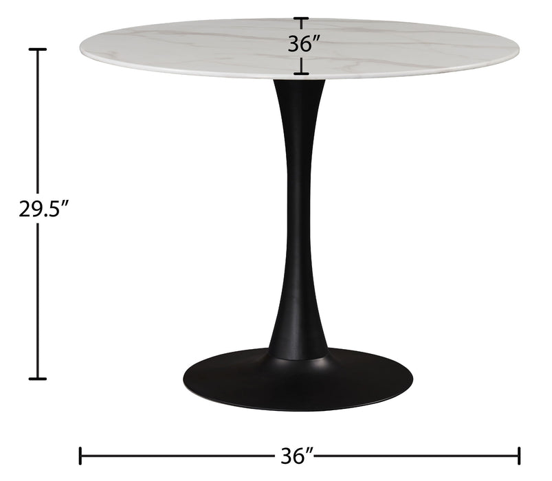 Tulip - Two Tone Dining Table