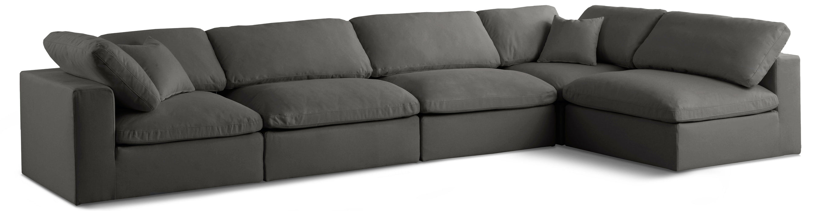 Plush - 5 Piece Modular Sectional