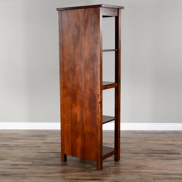 Santa Fe - Entertainment Wall Pier - Dark Chocolate