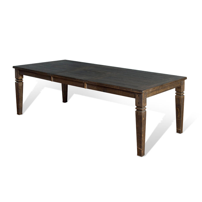 Homestead - Extension Dining Table With Butterfly Leaf - Tobacco Leaf