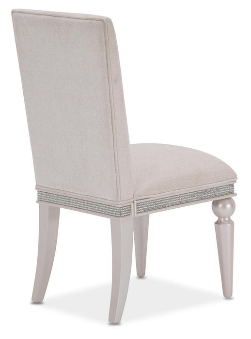 Glimmering Heights Upholstered Side Chair in Ivory (Set of 2)