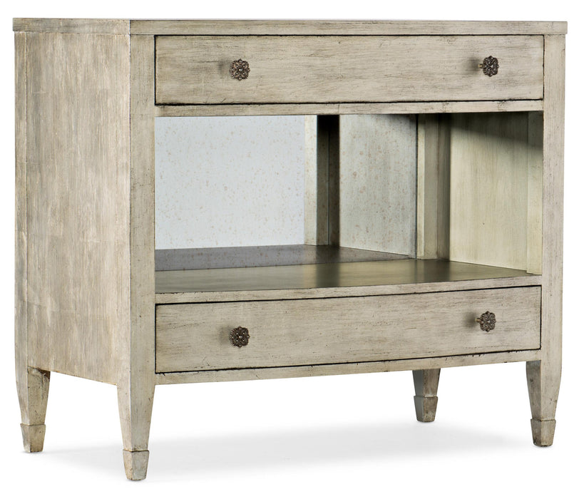 Sanctuary Gemme Two Drawer Nightstand