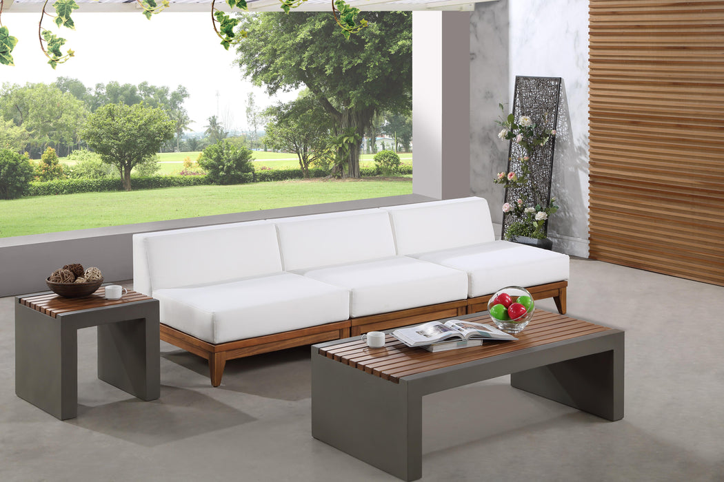 Rio Off White Waterproof Fabric Outdoor Patio Modular Sofa
