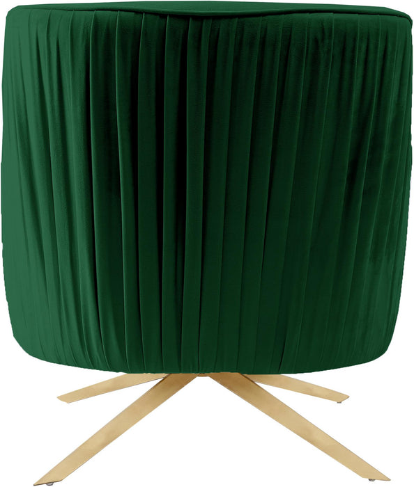 Paloma Green Velvet Accent Chair