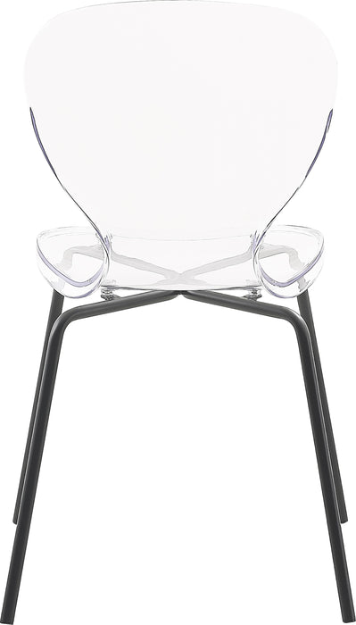 Clarion Matte Black Dining Chair