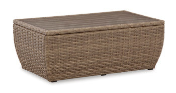 Sandy Bloom Outdoor Coffee Table