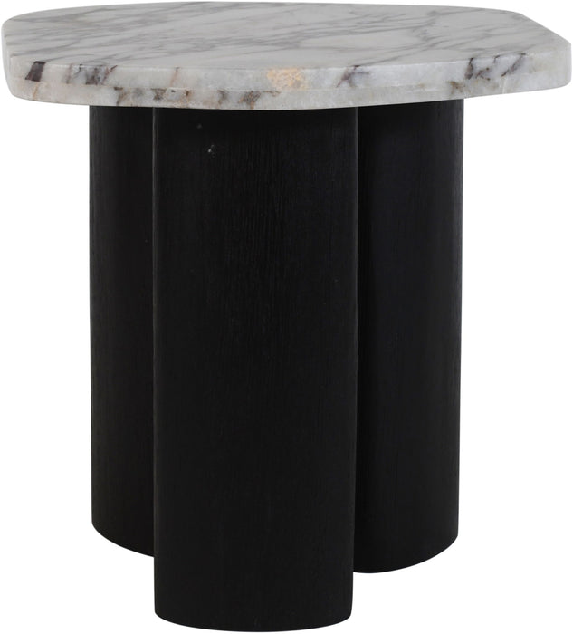 Puglia - Marble Top And Oak Wood Base Table