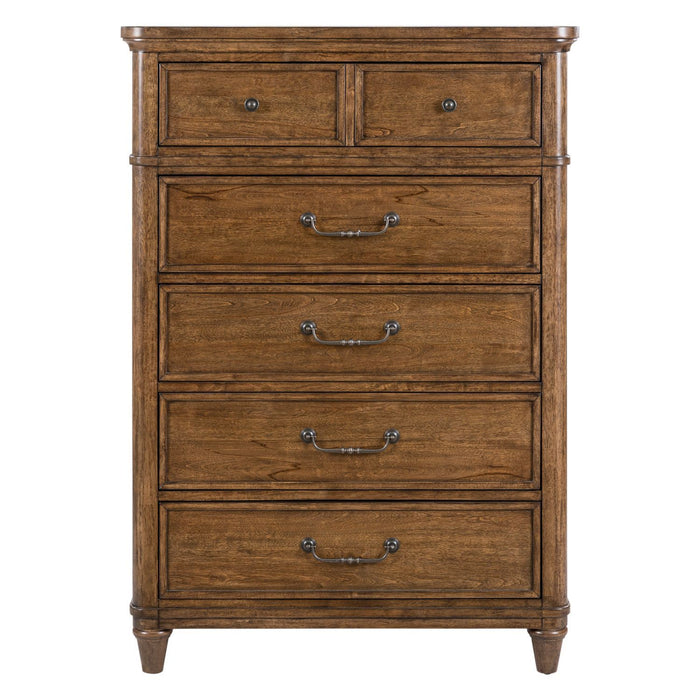 Harrison Heights - 5 Drawer Chest - Sienna