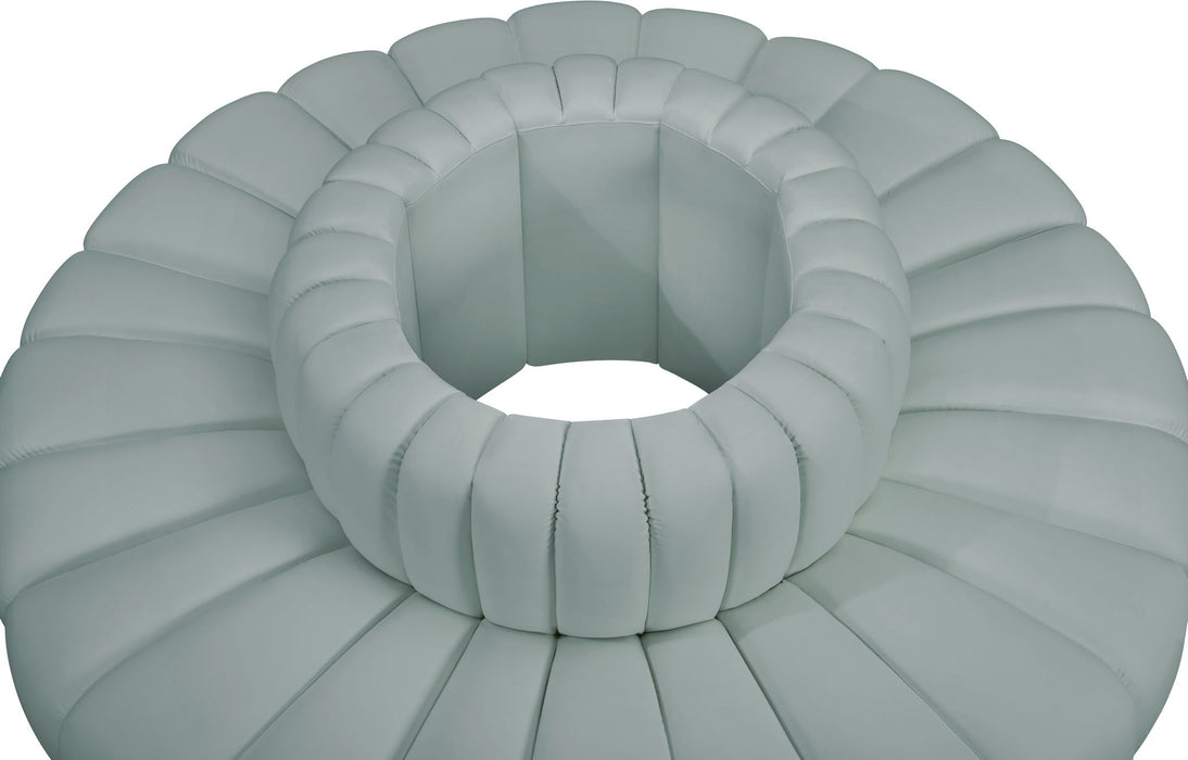 Arc - Faux Leather 8 Piece Round Modular Sofa