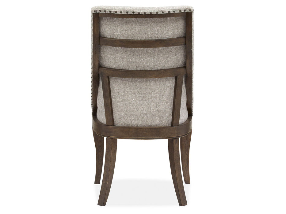 Roxbury Manor - Dining Arm Chair With Upholstered Seat and Back (Set of 2) - Homestead Brown