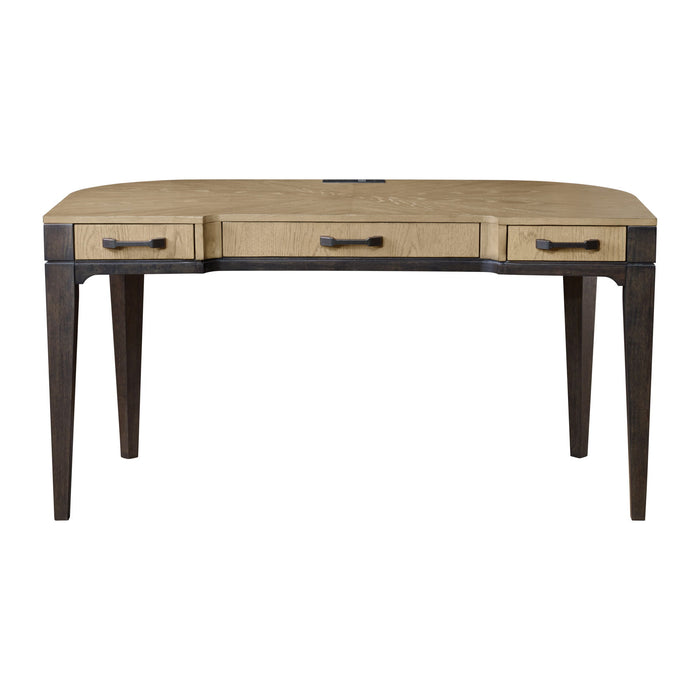 Sutton Place - Desk - Light Brown / Dark Brown