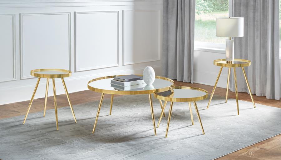 Kaelyn - Round Coffee And End Table Set