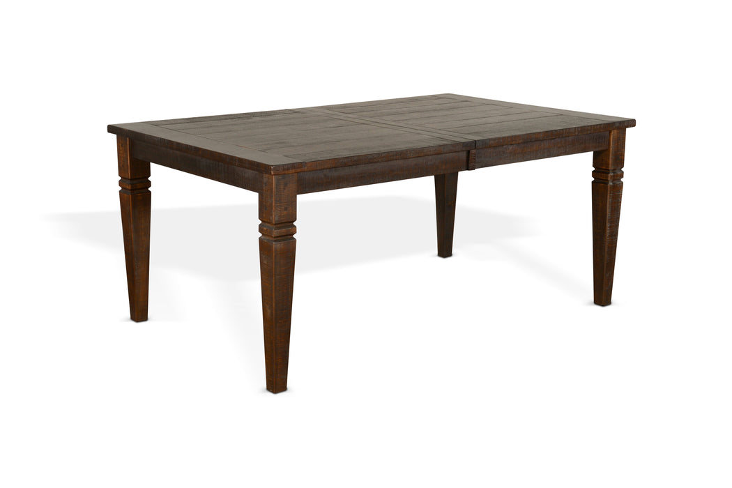 Homestead - Extension Dining Table With Butterfly Leaf - Tobacco Leaf