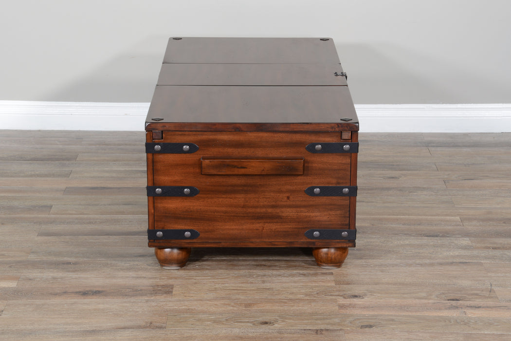 Santa Fe - Trunk Coffee Table - Dark Chocolate