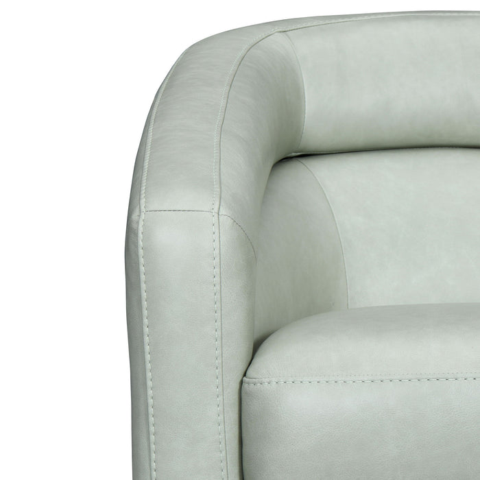Desi - Leather Swivel Accent Chair