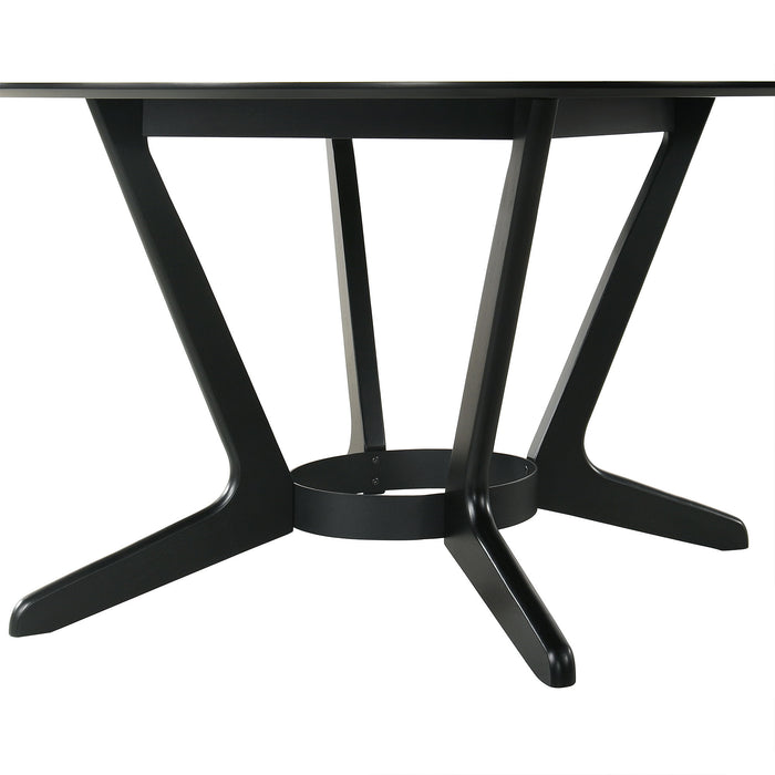 Santana - Round Wood Dining Table