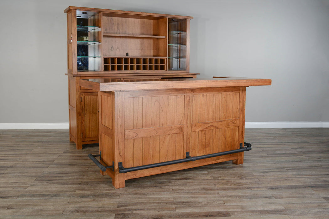 Sedona - Buffet And Hutch - Rustic Oak