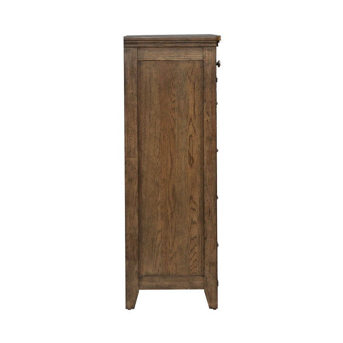 Carolina Park - 5 Drawer Chest - Brown